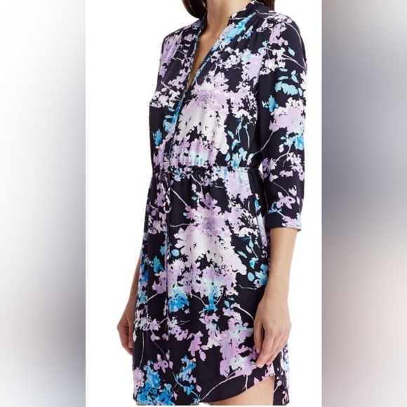 DVF out of print Freya floral silk dress - Picture 2 of 6